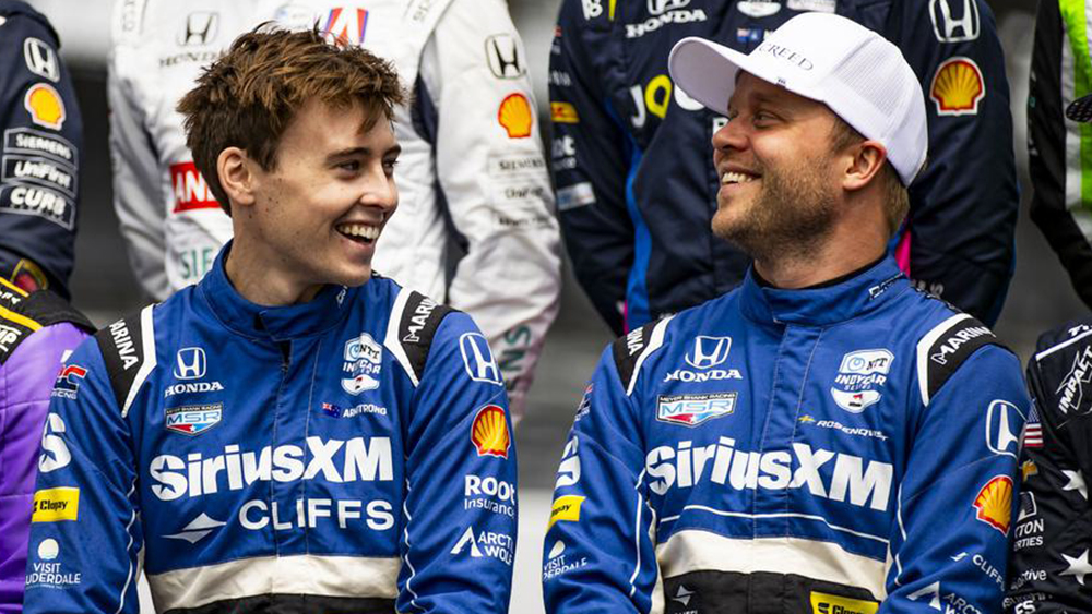 Marcus Armstrong Felix Rosenqvist