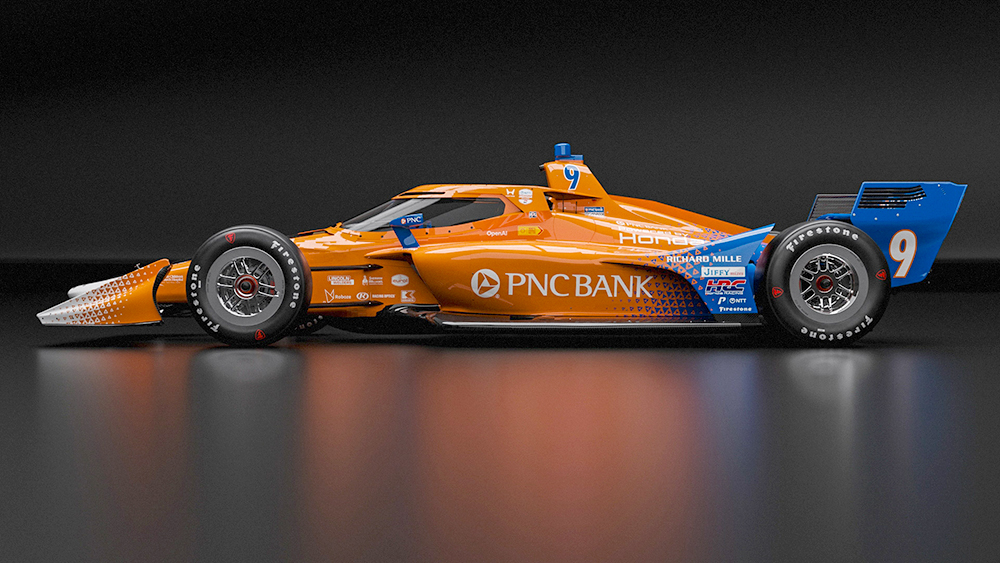 Scott Dixon’s ‘Brilliantly Boring’ Livery for 2026 Revealed