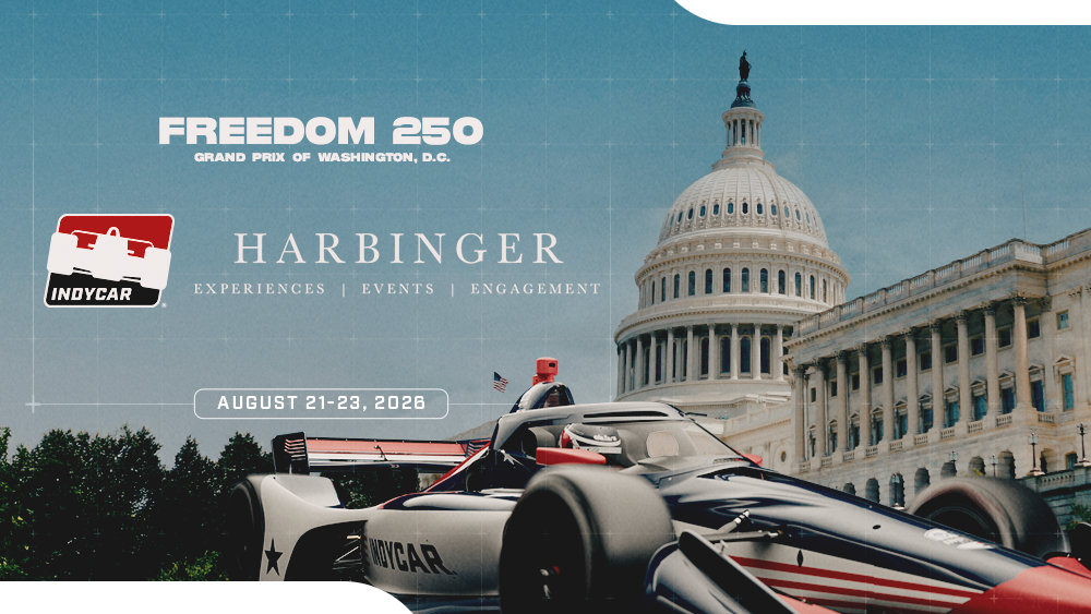 Harbinger Joins Partner Roster for Freedom 250 Grand Prix