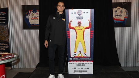 thumbnail for Palou Unveils 110th Indianapolis 500 Ticket