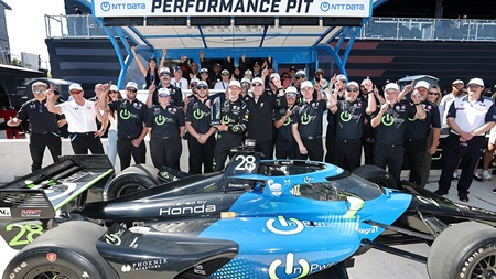 thumbnail for Marcus Ericsson Romps To First Career Pole at Arlington