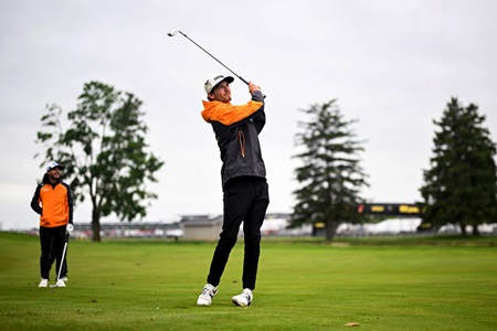 thumbnail for Christian Lundgaard Sees Links Between Fairways, Straightaways