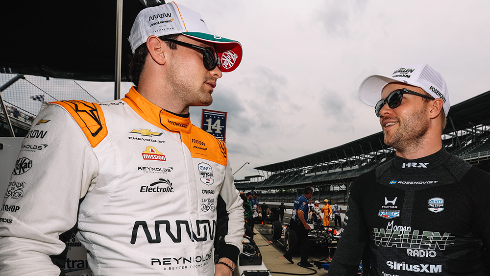 Pato O'Ward Felix Rosenqvist