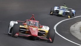 Thumbnail for Josef Newgarden Paces Final ‘500’ Practice on Miller Lite Carb Day