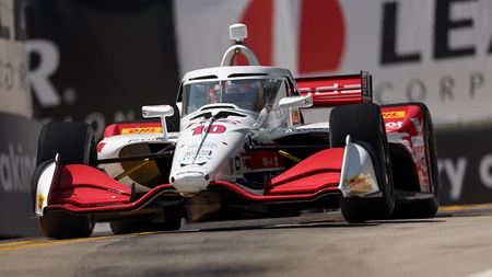 thumbnail for Series Leader Alex Palou Back on Top in Opening Detroit Practice