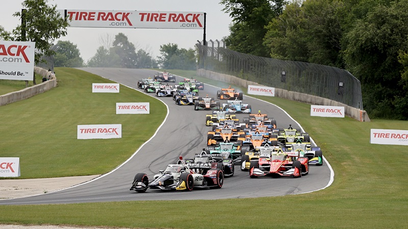 Road America action