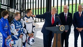 Thumbnail for INDYCAR Stars Visit White House, Revving Up Freedom 250 Grand Prix