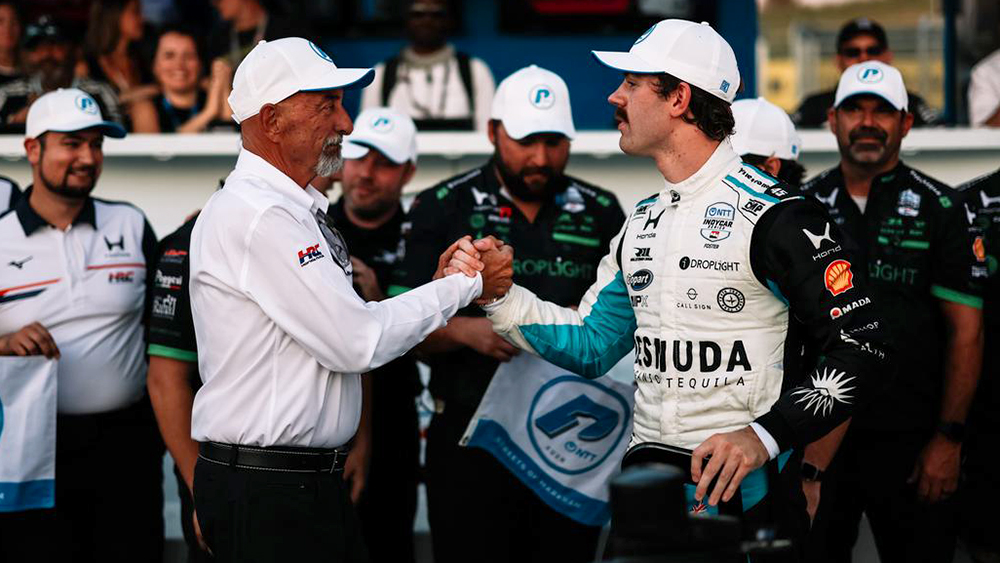 Bobby Rahal and Louis Foster