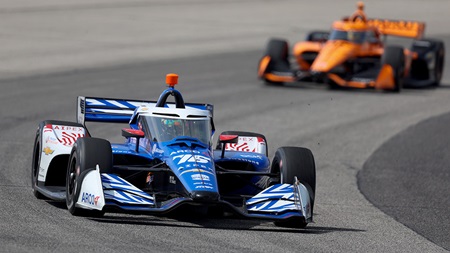 thumbnail for Rinus VeeKay Continues To Reach Goals in Banner Season for JHR