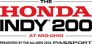 Logo for The Honda Indy 200 at Mid-Ohio presented by the all-new 2026 Passport