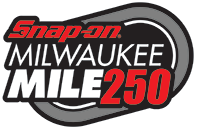Logo for the 2025 Snap-On Milwaukee Mile 225
