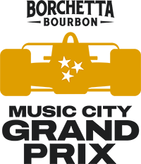 Logo for the Borchetta Bourbon Music City Grand Prix