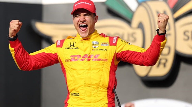 Alex Palou wins the 2025 Sonsio Grand Prix at the Indianapolis Motor Speedway Road Course
