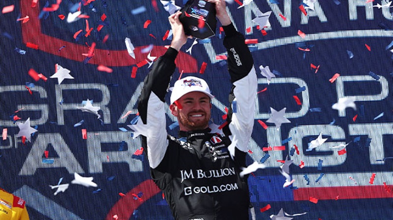 Kyle Kirkwood wins the 2026 Java House Grand Prix of Arlington