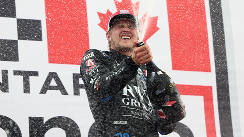 Marcus Ericsson wins the 2026 Ontario Honda Dealers Indy at Markham