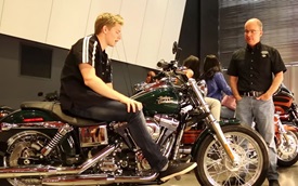 Thumbnail for Newgarden hits hot spots of Milwaukee