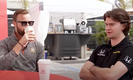 Thumbnail for Java with James: James Hinchcliffe with Colton Herta