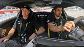 Thumbnail for Chevrolet Pace Car // Ryan Hunter-Reay and Rinus VeeKay