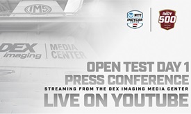 Thumbnail for Live: Indy 500 Open Test Day 1 Post-Session Press Conference