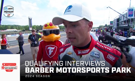 thumbnail for Qualification Interviews: Children's of Alabama Indy Grand Prix