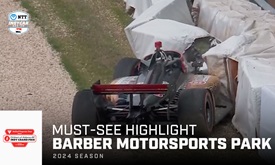 Thumbnail for Must See Highlight: Sting Ray Robb Makes Vicious Contact At Turn 1