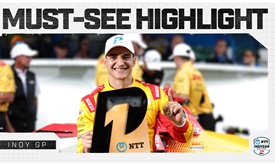 Thumbnail for Must See Highlight: Palou Scores Pole at Sonsio Grand Prix