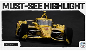 Thumbnail for Must See Highlight: McLaughlin Top Of Indy 500 Practice Leaderboard