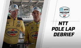 Thumbnail for NTT Pole Lap Debrief: Scott McLaughlin at Indy 500 Qualifying
