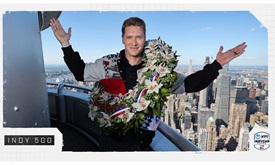 Thumbnail for Behind The Scenes with Josef Newgarden at 2024 Indy 500 Media Tour
