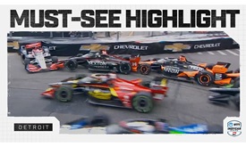 Thumbnail for Must See Highlight: Multiple Cars Involved in Lap 1 Pile-Up