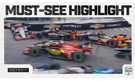 thumbnail for Must See Highlight: Multiple Cars Involved in Lap 1 Pile-Up