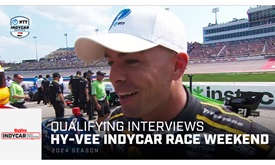 Thumbnail for Drivers' Post-Qualifying Reaction: Hy-Vee INDYCAR Race Weekend