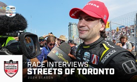 Thumbnail for Drivers' Post-Race Reaction: Ontario Honda Dealers Indy Toronto