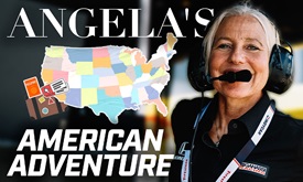 Thumbnail for Formula 1 Veteran Angela Cullen gets Introduced to Life in America