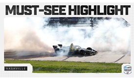 Thumbnail for Colton Herta Out-Duels Pato O'Ward in Dramatic Finish at Nashville