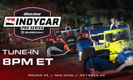 Thumbnail for INDYCAR ButtKicker iRacing Pro Series: Round 6 at Mid-Ohio Sports Car Course
