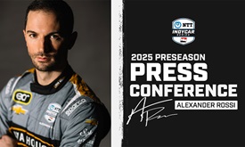 Thumbnail for Preseason Press Conference: Alexander Rossi, A 'Step Forward' for New Home with ECR'