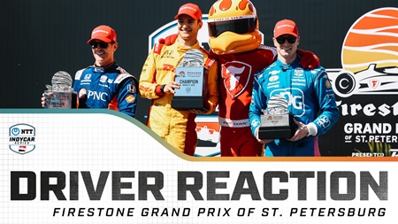 thumbnail for Drivers React Following Firestone Grand Prix of St. Petersburg