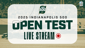 Thumbnail for LIVE: 2025 Indianapolis 500 Open Test: Day 2 from Indianapolis Motor Speedway