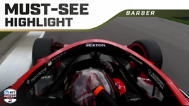 Thumbnail for Santino Ferrucci Makes Huge Save in Closing Laps