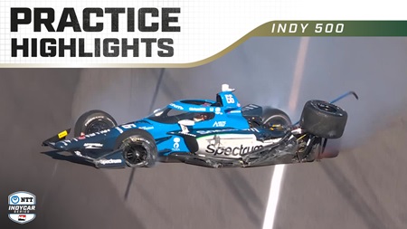thumbnail for Extended Highlights: 2025 Indianapolis 500 - Practice Day 5
