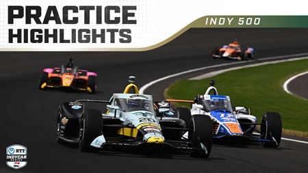 thumbnail for Extended Highlights: 2025 Indianapolis 500 - Practice Day 7