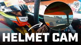 Thumbnail for Helmet Cam! Driver's POV with Alex Palou on Indy 500 Carb Day