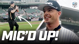 Thumbnail for Behind the Scenes: Scott McLaughlin Mic’d up for First Pitch