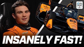 Thumbnail for Pato O’Ward Tackles the ‘Insanely Fast’ Iowa Speedway