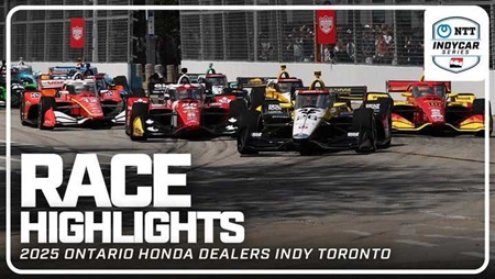 thumbnail for Race Highlights: 2025 Ontario Honda Dealers Indy Toronto