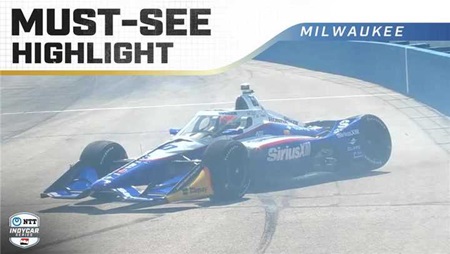 thumbnail for Felix Rosenqvist Crashes in Qualifying