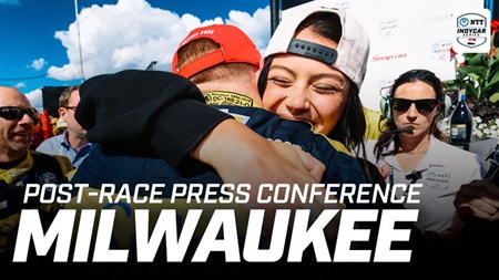 thumbnail for Post-Race Press Conference: 2025 Snap-on Milwaukee Mile 250