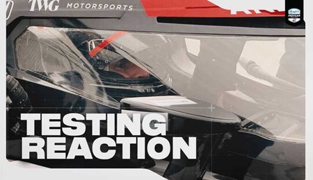 thumbnail for Will Power Reacts to First Andretti Test