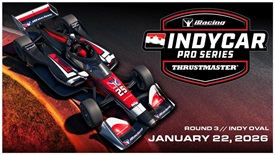 Thumbnail for 2026 INDYCAR Thrustmaster iRacing Pro Series Indianapolis